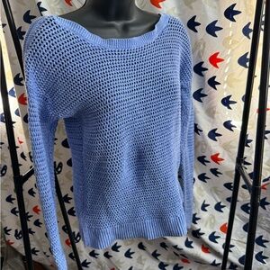 Old Navy Light Blue Women's Crew Neck Sweater